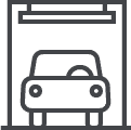 indoor drive through icon