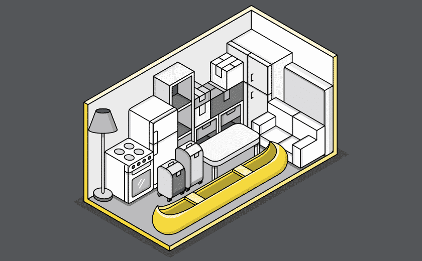 large storage illustration