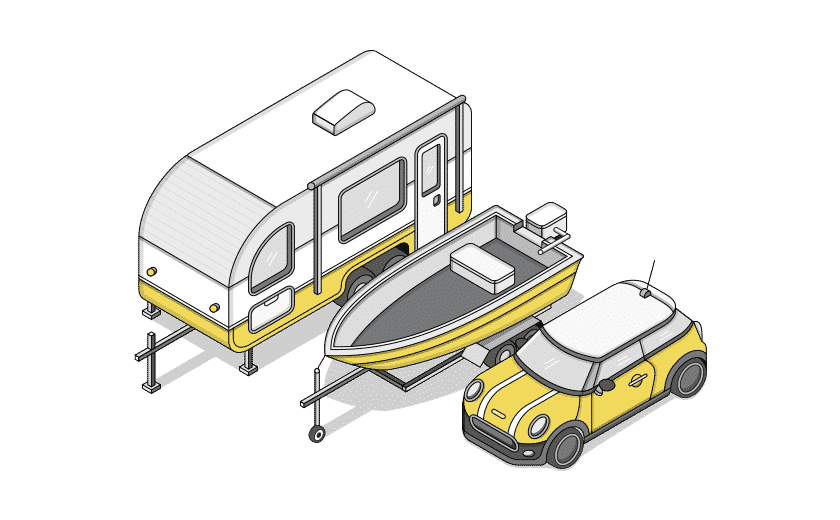 parking storage illustration