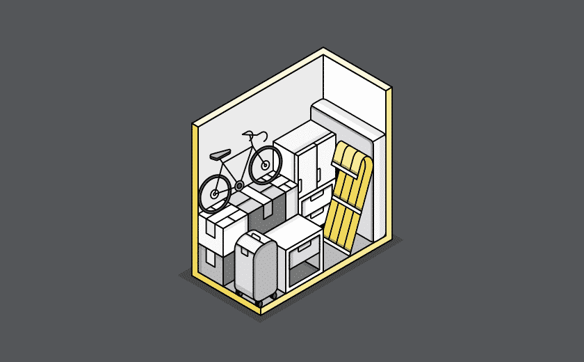 small storage illustration